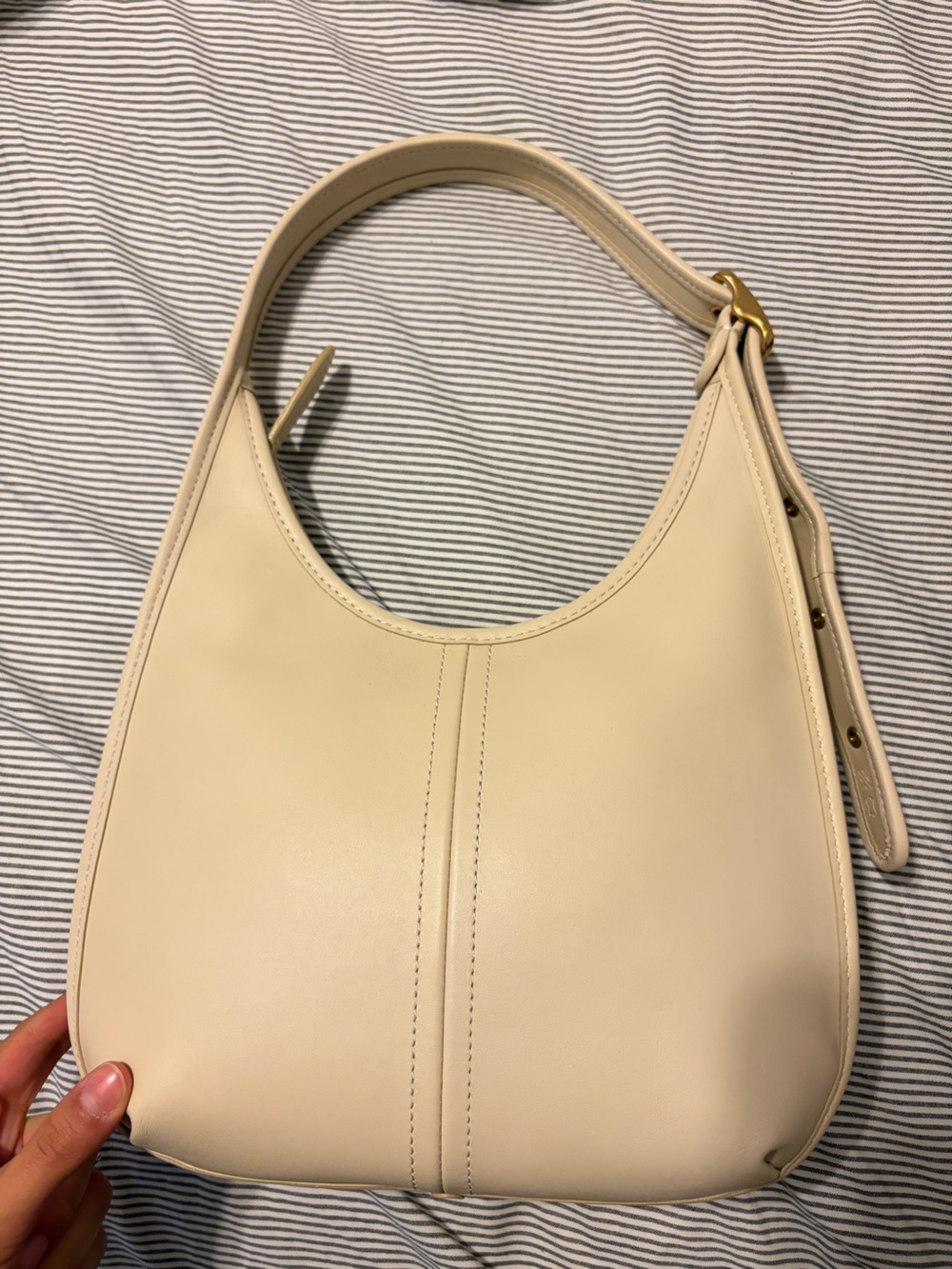 Coach ivory ergo Leather Shoulder Bag - re edition